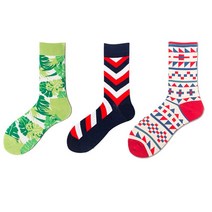 로드바이크 신제품 컬러풀 사이클링 양말 남성 및 여성용 로드 바이크 자전거 통기성 위킹 아웃도어 코튼, 02 3 PAIRS_01 EUR 40-45