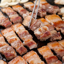 국내산 한돈 (삼겹살 목살) 1등급 구이용, 삼겹살 1200g