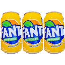 환타 파인애플 355ml 10캔 환타 파인애플 뚱캔
