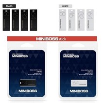 마이KIDMALL_미니보스 USB메모리 스틱형 8G 휴대용 소형 USB 판촉 판촉용 심플 8기가 8가 저장_MMY키드MAl몰, 선택-옵션-☆화이트