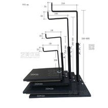 원목스탠드 턴테이블 플라스틱 브래킷 심봉대, 죽칼 1.3.4.5.95개 세트