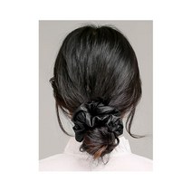 엠케이유통 곱창 밴드 (94584) 스크런치 포인트 헤어 머리 방울 끈 액세서리 러블리 반묶음 똥머리 포니테일