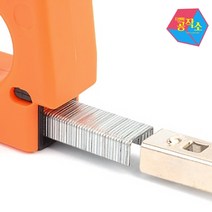 유니드잇코리아 석고보드 합판 나무 목공용 목재 수동 손 핀 타카심 액자타카 목재용타카 가정용타카