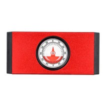 레이저수평계 줄자 다기능 각도 경사 측정기 0 90 ° 마그네틱 고정밀 레벨 파인더 각도기, 레드, 1.