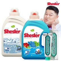 [AKMALL]강호동의 쉬슬러 액상 세제 3.05L 센스티브 1개+에이프, 색상:단일상품