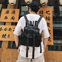 블랙 단색 캐주얼 브이로그 가방 TK-P015 어피드엠 백