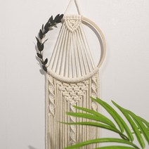 마크라메 드림캐쳐, 라지(large)-유칼립투스 포함