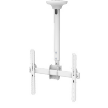 NSAN 엔산마운트 CLB-440F 화이트 천정형 모니터암 브라켓 천장용 천정용 거치대 TV 티비 LCD LED 브라켓/스탠드, 선택없음