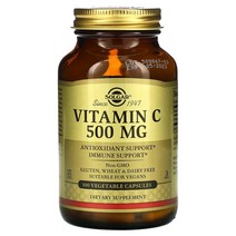 솔가 비타민C 500mg 베지 캡슐 100정, 500 mg, 100 개
