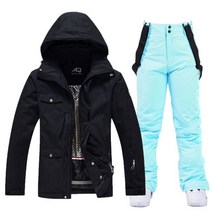 스키복 보드복 남자 여자 공용 이월 스키 복 겨울 남성 여성 솔리드 컬러 스노우 재킷 따뜻한 Windproof 두꺼운 보드 바지 방수 알파인 세트