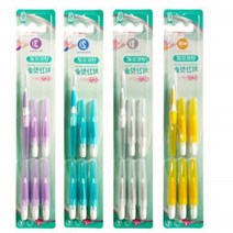 덴트프로 투컴 치간치솔 6P 4종 택1 0.4MM 구강청결 칫솔, 0.7mm