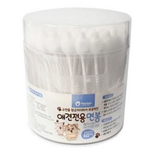 아이펫 펫크린 애견전용 면봉 60개입 강아지 귀세정제반려견 용품 특가세일, 상세페이지 참조, 상세페이지 참조
