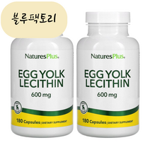 (믿고보는 블루팩토리) 1+1 네이처플러스 난황 레시틴 난황유 300mg 180 난유 캡슐 품절시 대체상품 추천