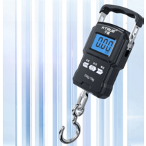 휴대용 저울 전자 소형 가정 상업용 고정정밀 디지털 여행용 택배 낚시 핸드 손저울 이동형, 50kg+배터리(중국어)