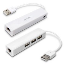 유니콘 ULAN-203H 유선랜카드/USB/100Mbps HUB