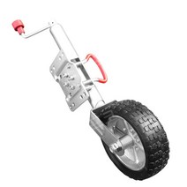 카라반 부속품 캠핑카 트레일러 텅잭 페달 탈부착 환풍기 고정식 지지대 바퀴 휠 전동무버, B