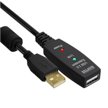 저스트링크 USB2.0 ACTIVE 연장케이블 USB30EXT, 4개, 30m