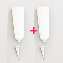 모두샵 1+1 매립식 화병 산소 묘지 화병 성묘용 화분 벌초 납골당 꾸미기, 화병1+1