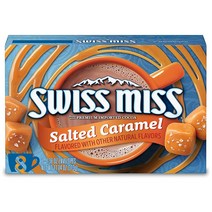Swiss Miss Salted Caramel 스위스미스 솔티드 카라멜 코코아 313g, 1개