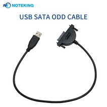 노트킹 노트북 ODD CD-ROM AD-7760H용 SATA to USB 2.0 외장 연결 변환 젠더 케이블, SU케이블