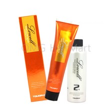 뚜라비 로웰 헤어 칼라 염색약 150ml (2제포함) 대량구매고객용(수량에따라운임추가발생가능), 1개, 1.0흑색