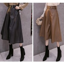 G125457 벨트세트 A라인 레자 스커트