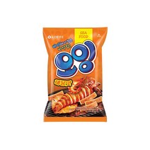 롯데 인간사료 스낵바 봉지 과자 오잉 75g 4봉 사무실다과 홈파티 1, 28개