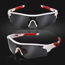 탈착 도스클립 자전거고글 선글라스 교체형 렌즈포함, 블루 파우치+케이스+클리너