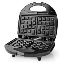 네디스 Nedis 와플 메이커 아이언 벨기에 22X12Cm 750W 자동 온도 Ctt4