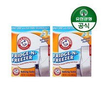 암앤해머 프리지앤프리저 베이킹소다, 396.8g, 2개