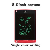 테블릿 드로잉 12inch 전자 드로잉 lcd 보드 그림 도구 전자 쓰기 낙서 태블릿, 8.5인치 싱글 레드