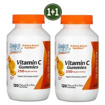 닥터스베스트 비타민C 구미 250mg 120개입, 120개입 x 2병