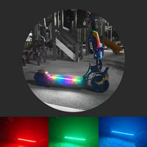 전동킥보드 LED 튜닝 버튼식 네오픽셀 KIT, 은은한빛(빨강테이프)