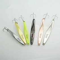 얼음낚시대 송어얼음 척포 참돔 제주갑오징어 쭈갑대주꾸미 펜 선상카고 낚시대 YAPADA Jigging 501 Fish wobblers 10g-25g Metal Jig Multico, [08] Silver 10g