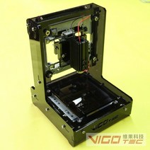 고속 소형 레이저 조각기 가공기 각인기 커팅 인그레이버 절단기 마이크로 조각 기계 실제, 예비 부품의 전체 세트 + 500mw 레이저 모듈