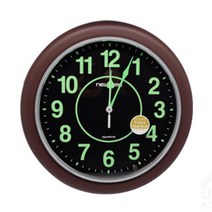 베스트몰 야광 인테리어시계 거실 사무실 엔틱 벽걸이시계 32cm (8178437), 기본