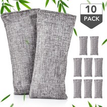 제습기 공기청정 대형 소형 원룸 가정용 10/20pcs 천연 대나무 숯 가방 건조 옷장 홈 공기 정화 가정용 수, [01] 10 Pieces