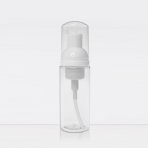 새로핸즈 거품형 버블 펌프 투명 용기 화이트캡 50ml, 단품