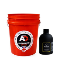 무/배 AD 오토브라이트 워시버킷(빨강)+블루믹스 마일드플러스 카샴푸500ml 세차버킷
