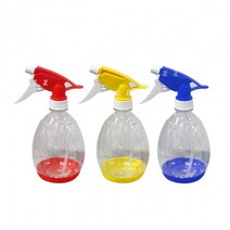 투명 페트 분무기 500ml 방역 분사기 소독 물통 스프레이용기 물뿌리게, 단품