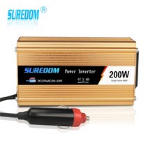 차량용 자동차 12V 인버터 200W 자동차 전원 인버터 DC 12V ~ 220V 변환기 충전기 어댑터 수정 사인파, 01 DC 12V to AC 220V