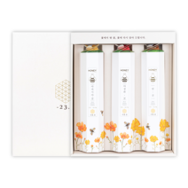 -23.5 프리미엄 꽃꿀 3종 선물세트 Honey in flower, 2번(활짝핀~), 구성1 (야생화)