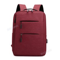 SHUWAN 남자 대학생 책가방 노트북 백팩