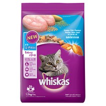위스카스 성묘용 포켓 오션피쉬 고양이 사료, 1.2kg, 1개