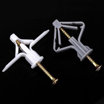 웨지앙카 동공 케미칼 세트 스트롱 드롭인 앙카 20pcs 플라스틱 토글 앵커 m4, 항공기 유형 20pcs