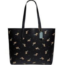 코치 COACH 하이라인 가죽 토트블랙 색상 사첼 크로스백
