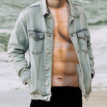 근육 반팔 티셔츠 XL 타투 파티용품 재미있는 웃긴