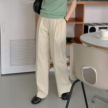 겟잇미 이뎃낭 핀턱 데일리 무지 봄 슬랙스