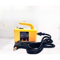 고온 고압 스팀 청소기 조절가능분사 분사량 조절가능, 2600W + 스포트라이트(검은색)
