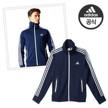 아디다스 S 90 L 100 사이즈특가 남녀공용 클라이마웜 기능성 3ST 트랙탑 트랙자켓-AY3726
